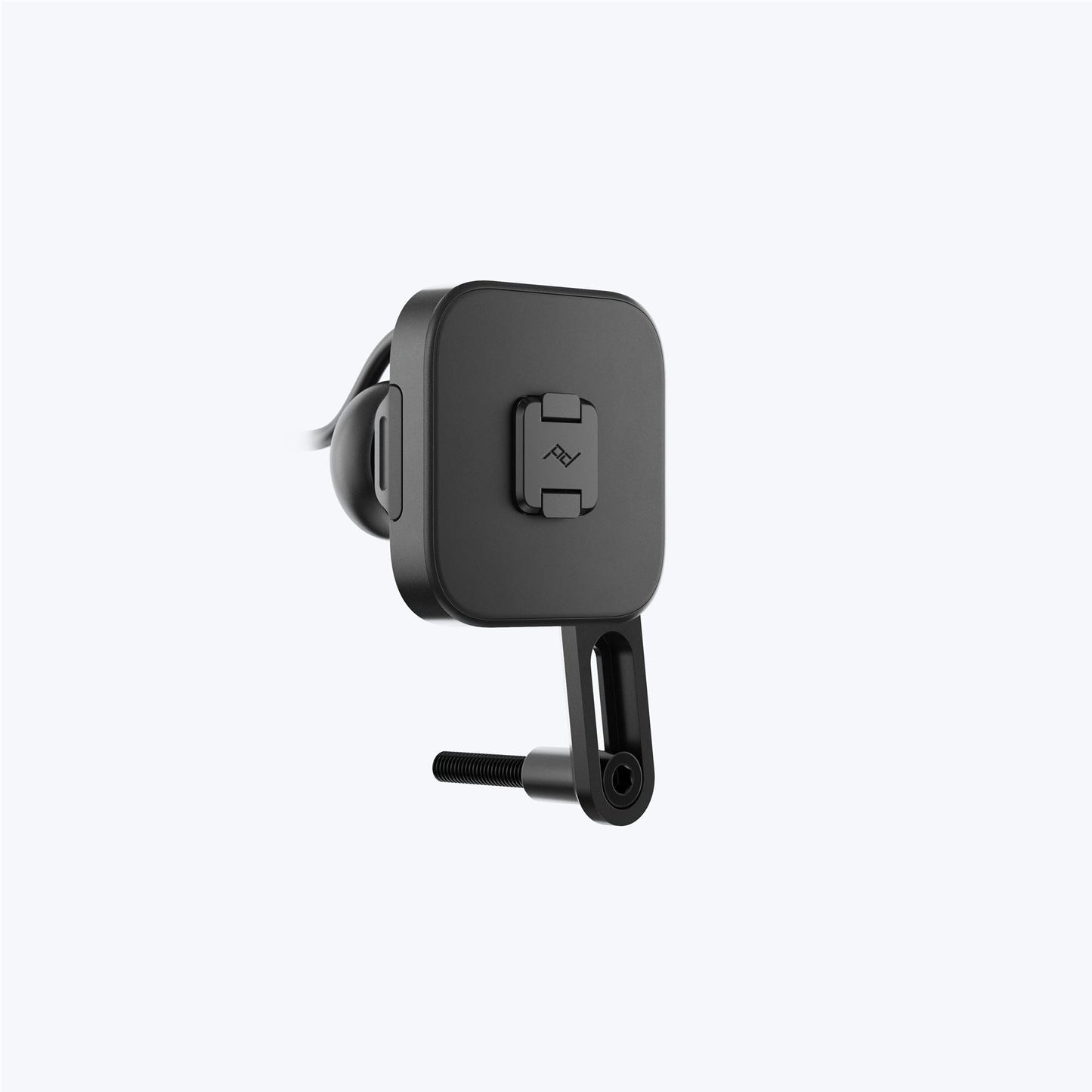 Mobile Motorcycle Mount Brake/Clutch Mount: Charging Black
