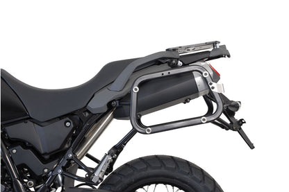 TRAX ADV Aluminium Case System 37/37 litre Yamaha XT 660 Z Ténéré (07-16) Silver