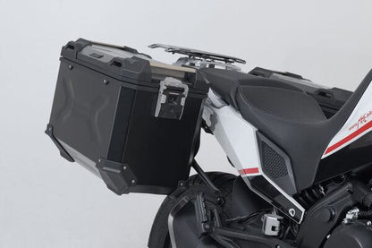 TRAX ADV aluminium case system Moto Morini X-Cape 650 (21-) 45/45 litre Black