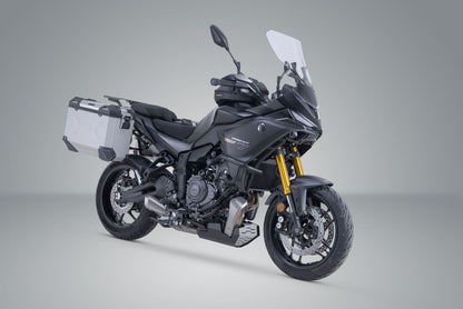 TRAX ADV aluminium case system Silver. 37/37 l. Yamaha Tracer 7 / GT (25-).