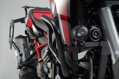 EVO High Beam Kit Honda CRF1000L/CRF1100L With Crash Bar Black