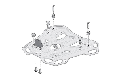 DUSC XL top case system Black. 55 l. BMW R 1300 GS Adventure (24-).