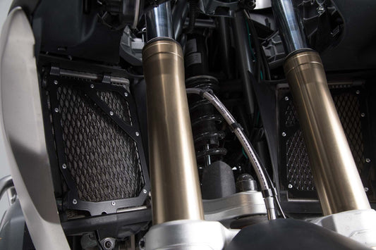 Radiator guard BMW R1200GS (16-18), R1250GS (18-). Black