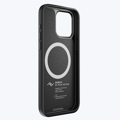 Mobile Everyday Loop Case iPhone 15 Pro Max v2 Charcoal