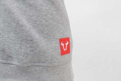 Hoodie Street Line. Grey. Unisex. Size XS.
