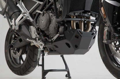 Engine guard Black. Tiger 900 models (19-23). Without OEM SBL.
