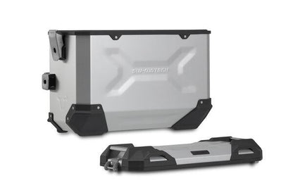 TRAX ADV aluminium case system Ducati DesertX (22-) 45/37 litre Silver