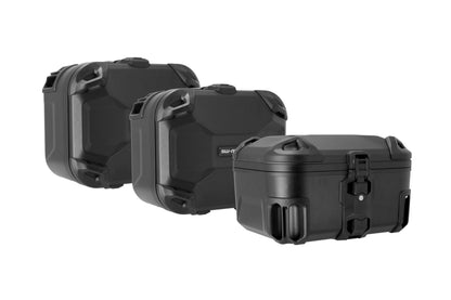 Adventure set DUSC Black. BMW R 1300 GS . BMW top case holder.