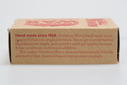 Greenland wax Bee wax and paraffin coated