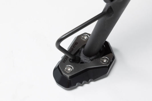 Extension for Side Stand Foot Kawasaki Versys-X300 ABS (16-) Black/Silver