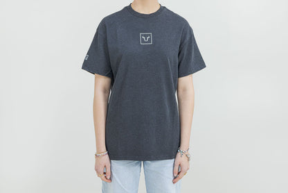 T-Shirt Unisex  Riders Line Dark Grey. Optic Wash. Unisex. Size M.