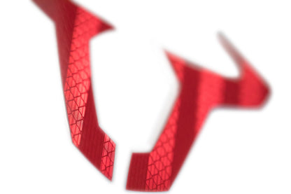 SW-MOTECH Sticker Bull 130 x 97 mm Reflective Red