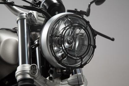 Headlight guard Grille BMW R nineT (14-)/Scrambler (16-). Black