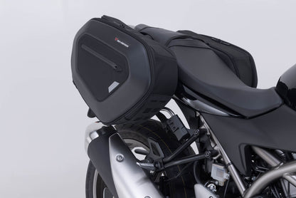 PRO BLAZE H saddlebag set Black. Suzuki SV650 ABS (15-) SV650 X (18-).
