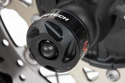 Slider Set for Front Axle Yamaha XT1200Z Super Ténéré (10-) Black