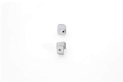 Mounting kit for EVO footrests Silver. Yamaha Tracer 9 (20-).
