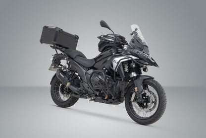 TRAX ADV top case XL Aluminum. Silver.
