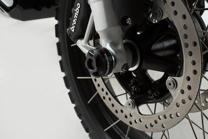 Slider Set for Front Axle BMW R 1200 GS / RT, R 1250 GS / RT Black