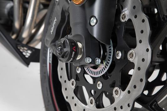 Slider Set for Front Axle Suzuki GSX-S750 (17-) Black