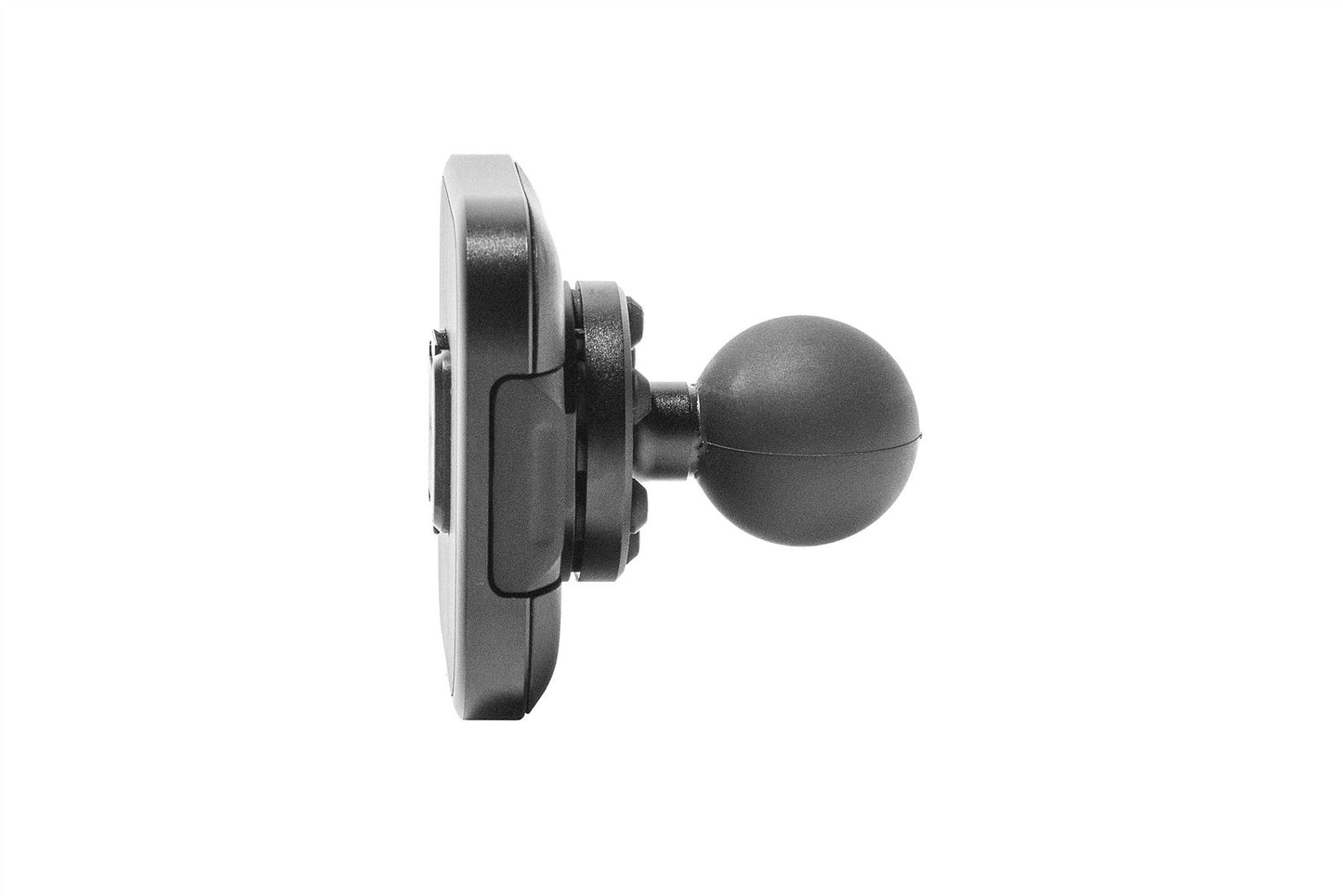 Mobile Motorcycle Mount 1" Ball Adapter: Locking Black