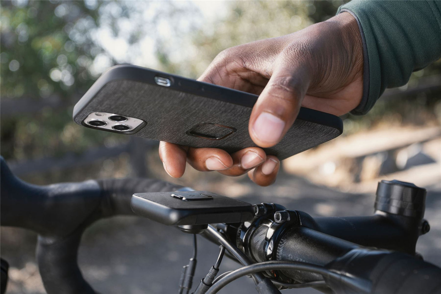 Mobile Everyday Fabric Case iPhone 13 Mini Charcoal