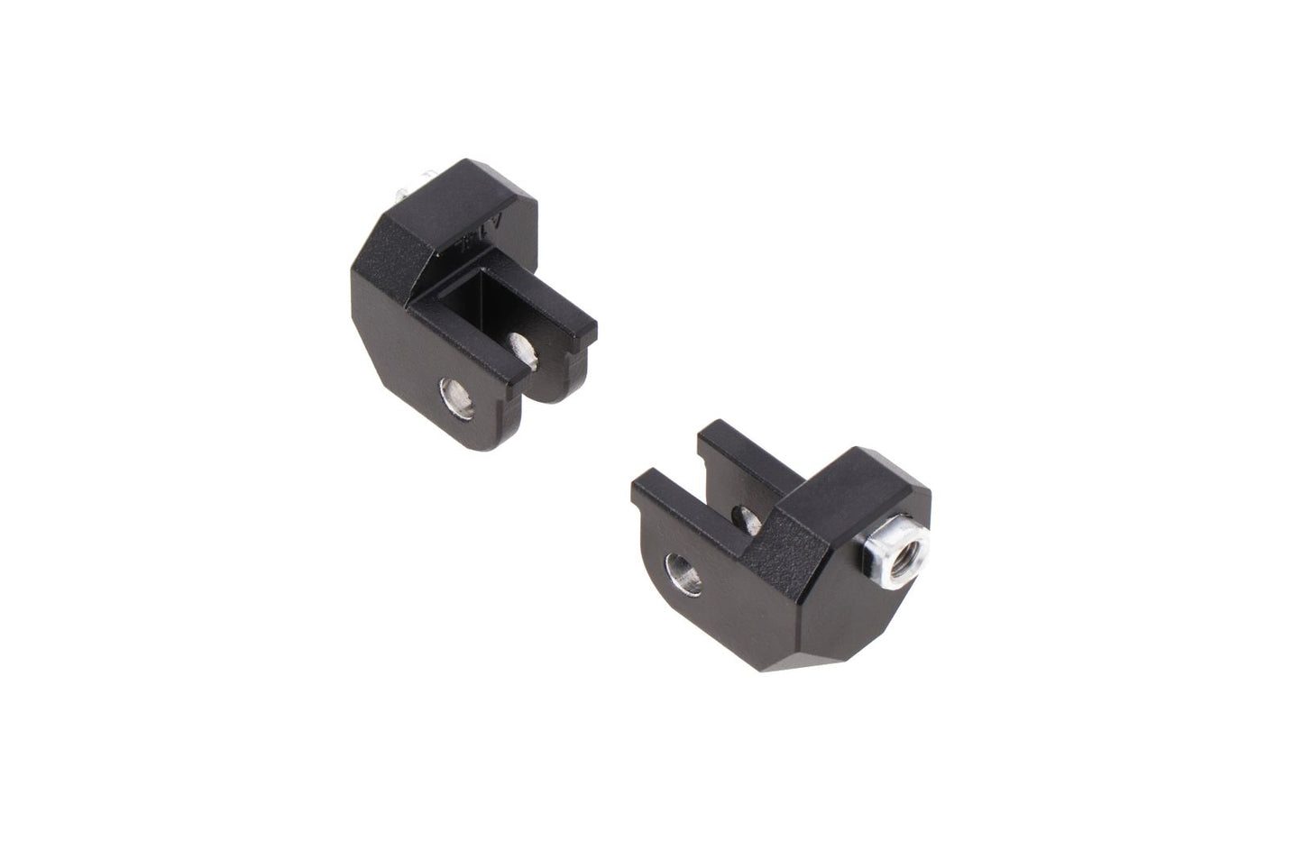 Mounting kit for ION footrest Black. Bike-specific.