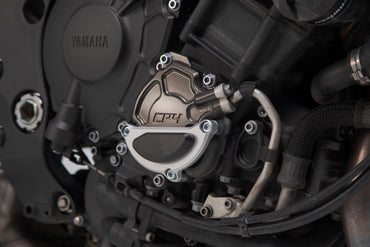 Engine case protector Yamaha MT-10 (16-) Black/silver