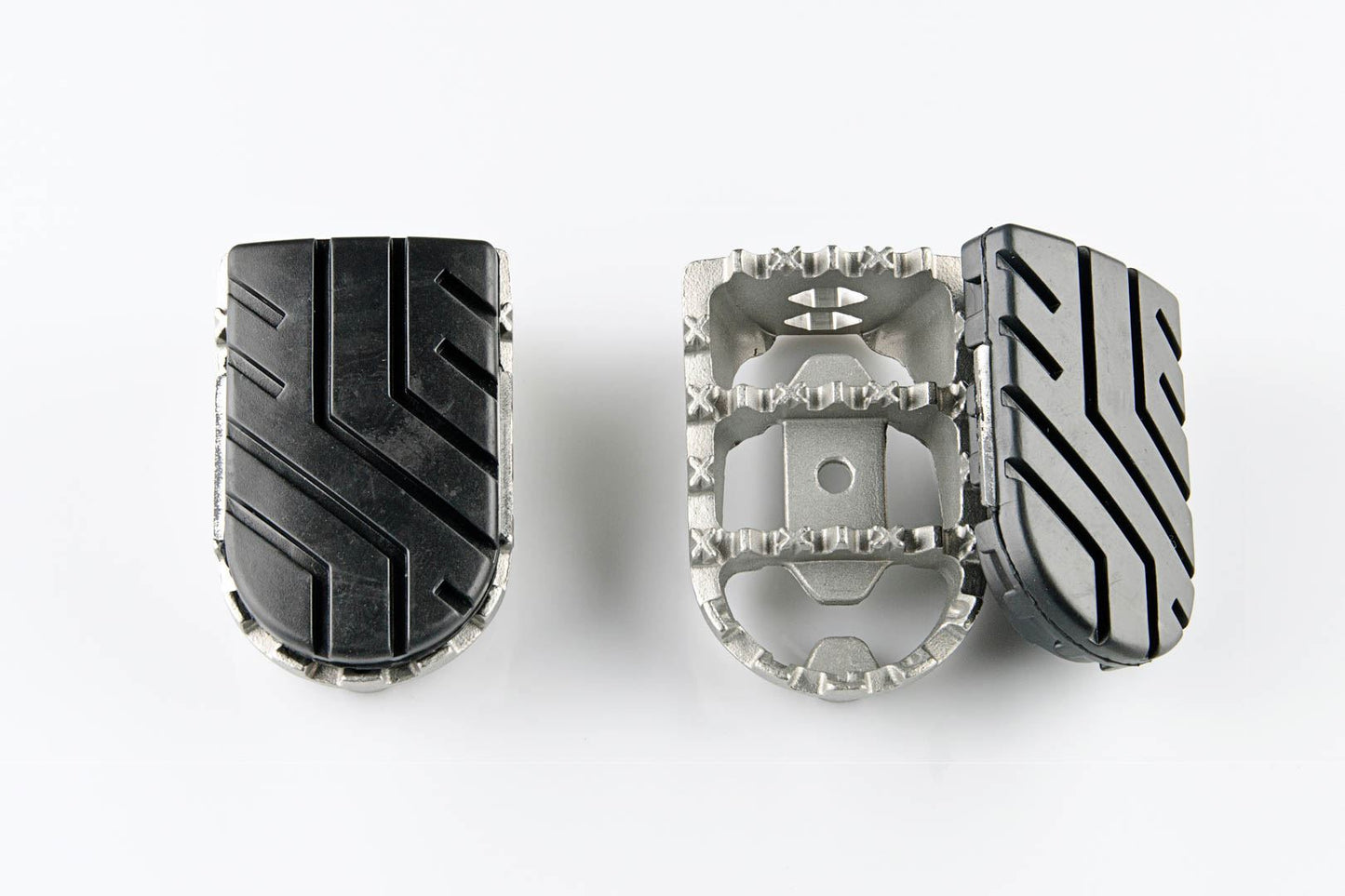 ION footrest kit Silver. BMW F 450 GS (25-).