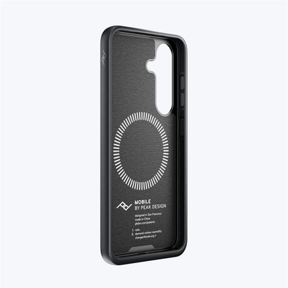 Mobile Everyday Fabric Case Samsung Galaxy S25 Charcoal