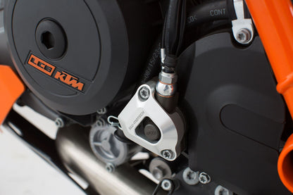 Clutch slave cylinder guard Silver Ktm models