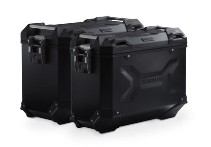 TRAX ADV Aluminium Case System 45/37 litre Honda CRF1100L  (19-) Black