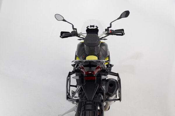 TRAX ADV Aluminium Case System 45/37 litre Aprilia Tuareg 660 (21-) Black