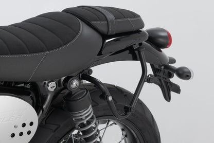 SLC Side Carrier Left Triumph Street Twin/ Scrambler/ Cup, Thruxton TFC