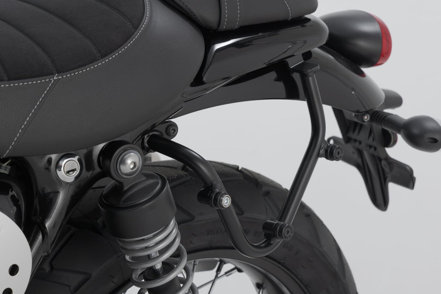 SLC Side Carrier Left Triumph Street Twin/ Scrambler/ Cup, Thruxton TFC