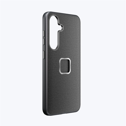 Mobile Everyday Fabric Case Samsung Galaxy S25 Charcoal