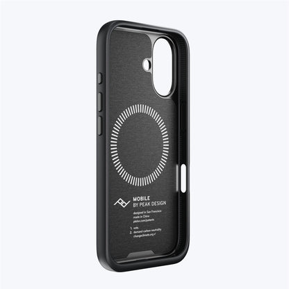 Mobile Everyday Fabric Case iPhone 16 Standard Charcoal