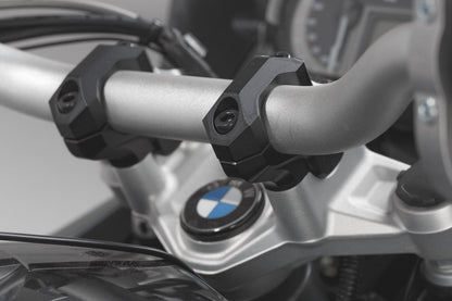 Bar back H=32 mm Back 25 mm BMW models. Black