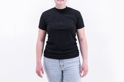Womens T-shirt  Black Edition Street Line. Black. Womens. Size XS.