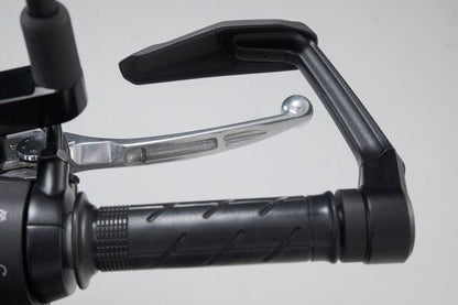 Lever Guards Honda CB650R (18-), Kawasaki Z650 (16-) with Wind Protection Black