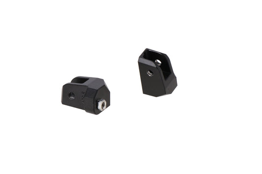 Mounting kit for ION footrest Black. BMW R 1200 GS R 1250 GS R 1300 GS.