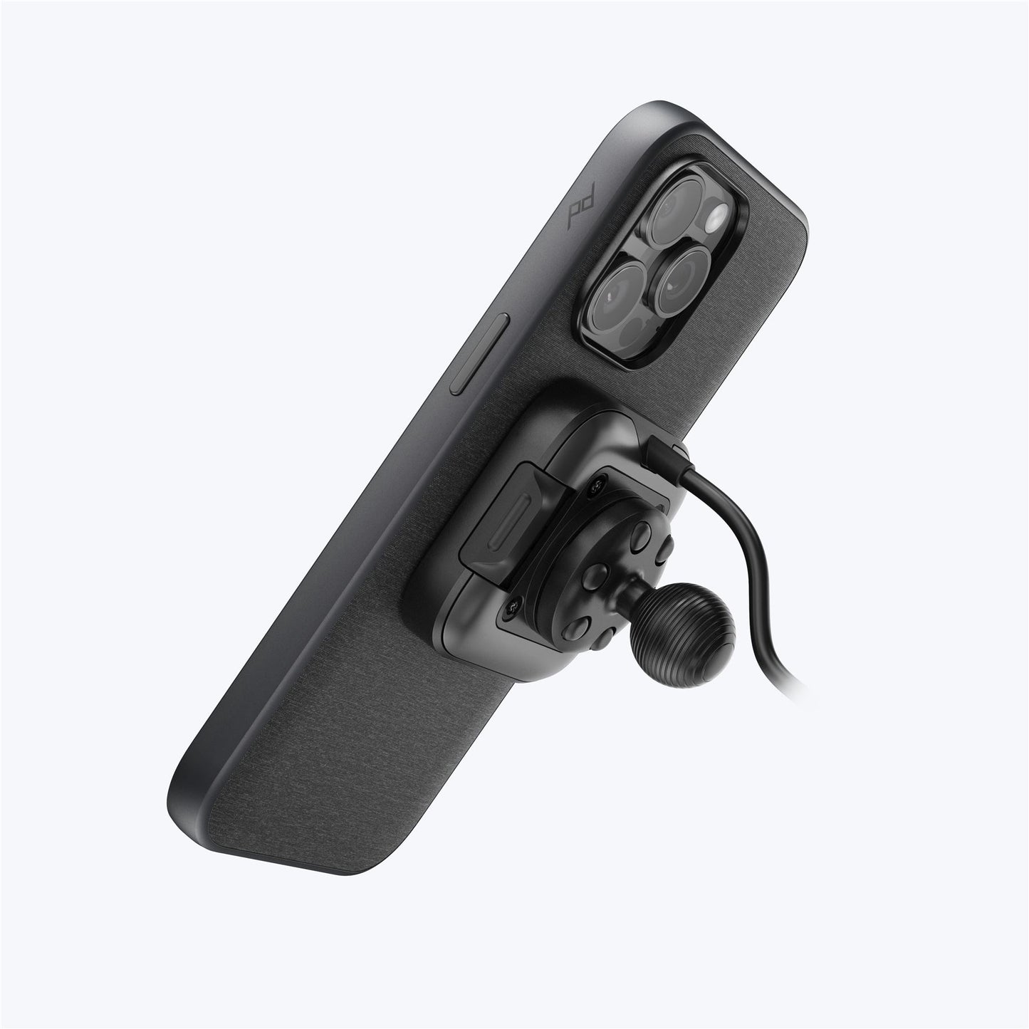 Mobile Car Mount 20mm Ball Adapter: Charging v2 Black