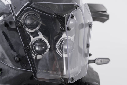 Headlight guard Tenere 700 World Raid (22-) Bracket with shield