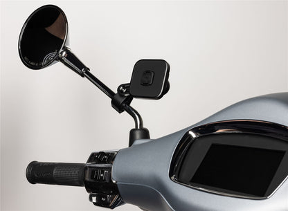 Mobile Motorcycle Mount Mirror Mount Black