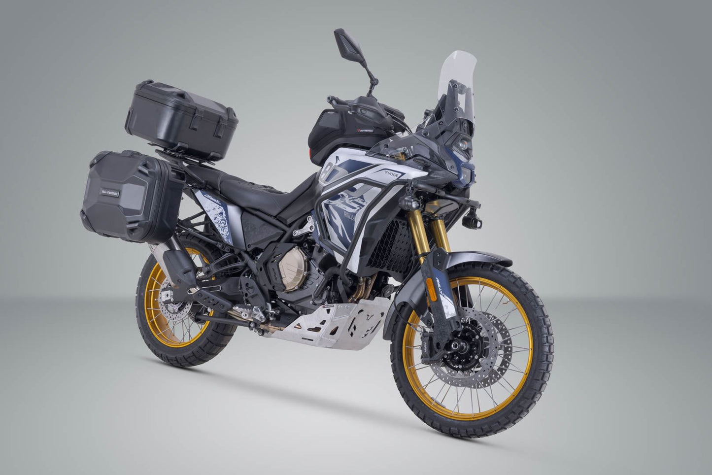 Adventure set DUSC with top case L Black. Voge DS800X Rally (25-).