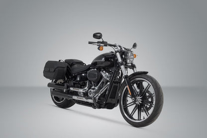 SLH Side Carrier LH1 Left Harley Davidson FatBoy /S, Breakout/S (17-)