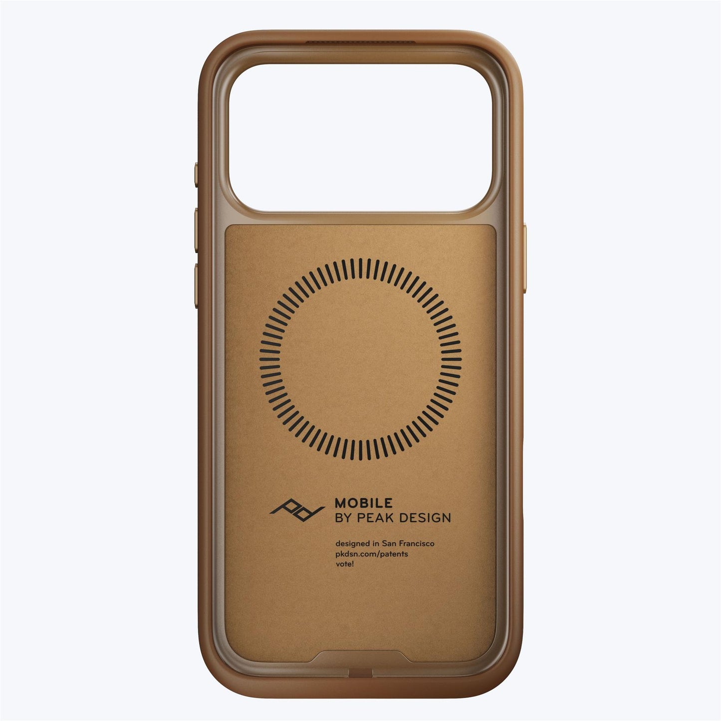 Mobile Everyday Fabric Case iPhone 17 Pro Max Tan