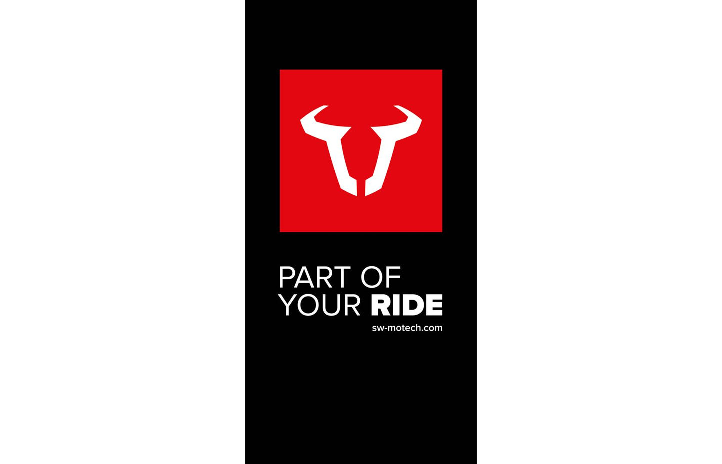 Banner logo Size: 1000 mm x 2000 mm.