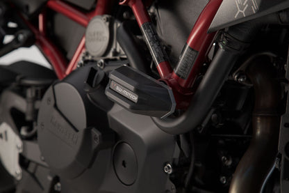 Slider set for frame Black Kawasaki Z H2 (19-)