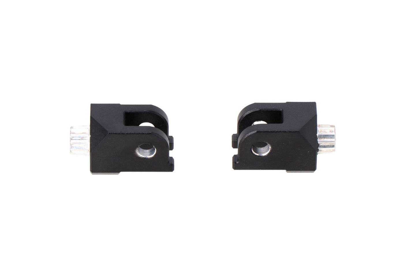 Mounting kit for EVO footrest Black. Honda / BMW / Triumph / Voge - models.