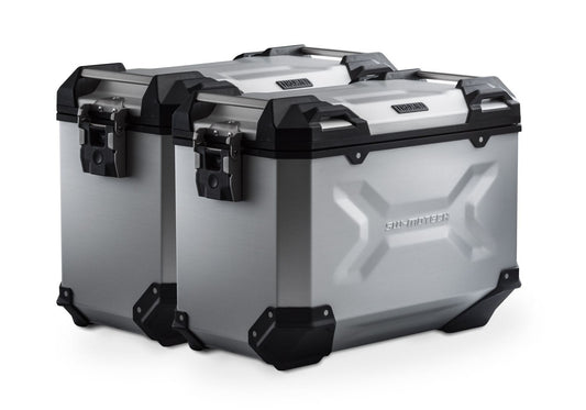 TRAX ADV aluminum case system US model Silver. 45/45 l. Ducati Multistrada V4 (20-).